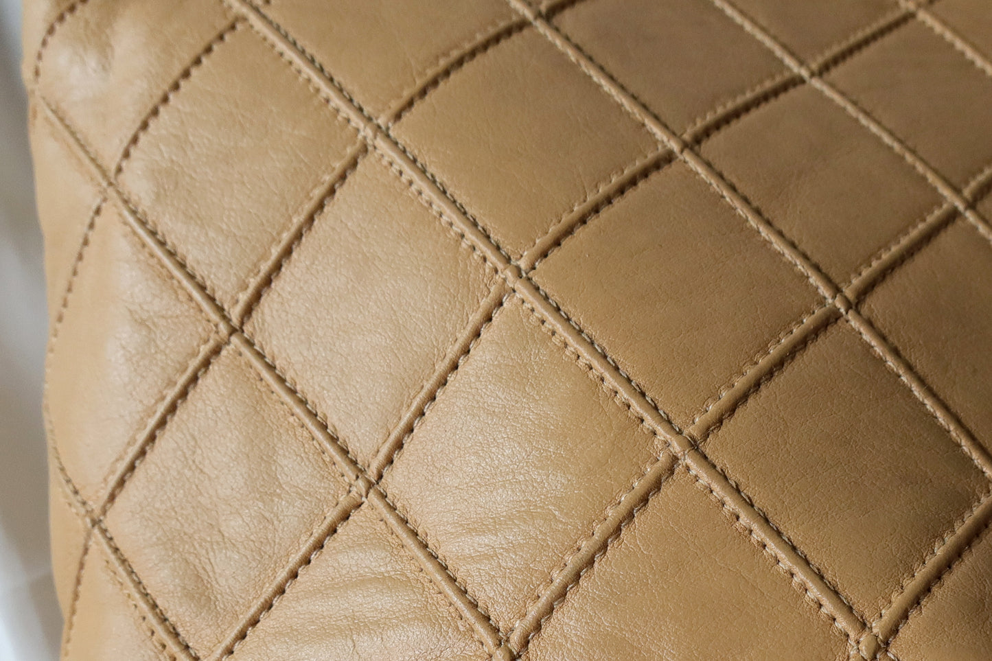 Chanel Vintage Crossbody Tote Bag_Soft_Beige_12