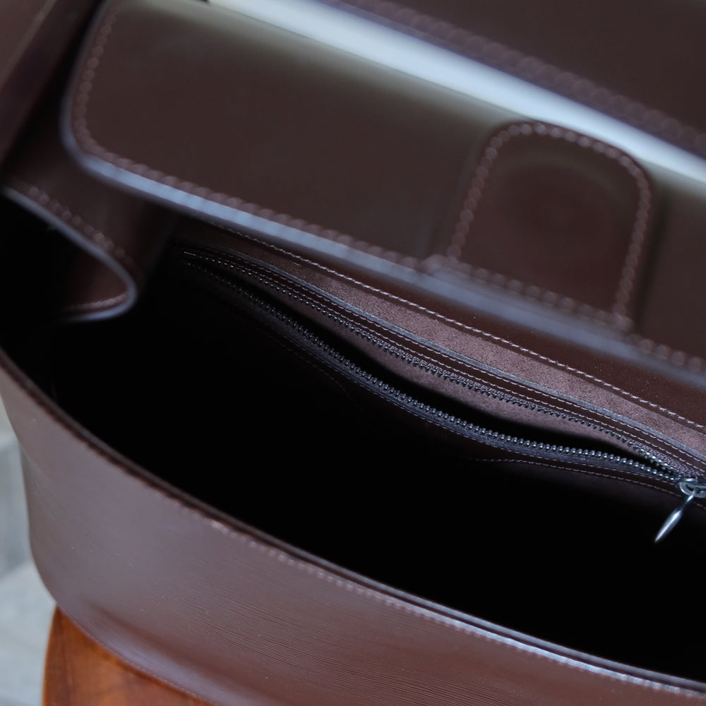 Louis Vuitton Vintage Chestnut Brown Epi Leather Verseau Shoulder Bag