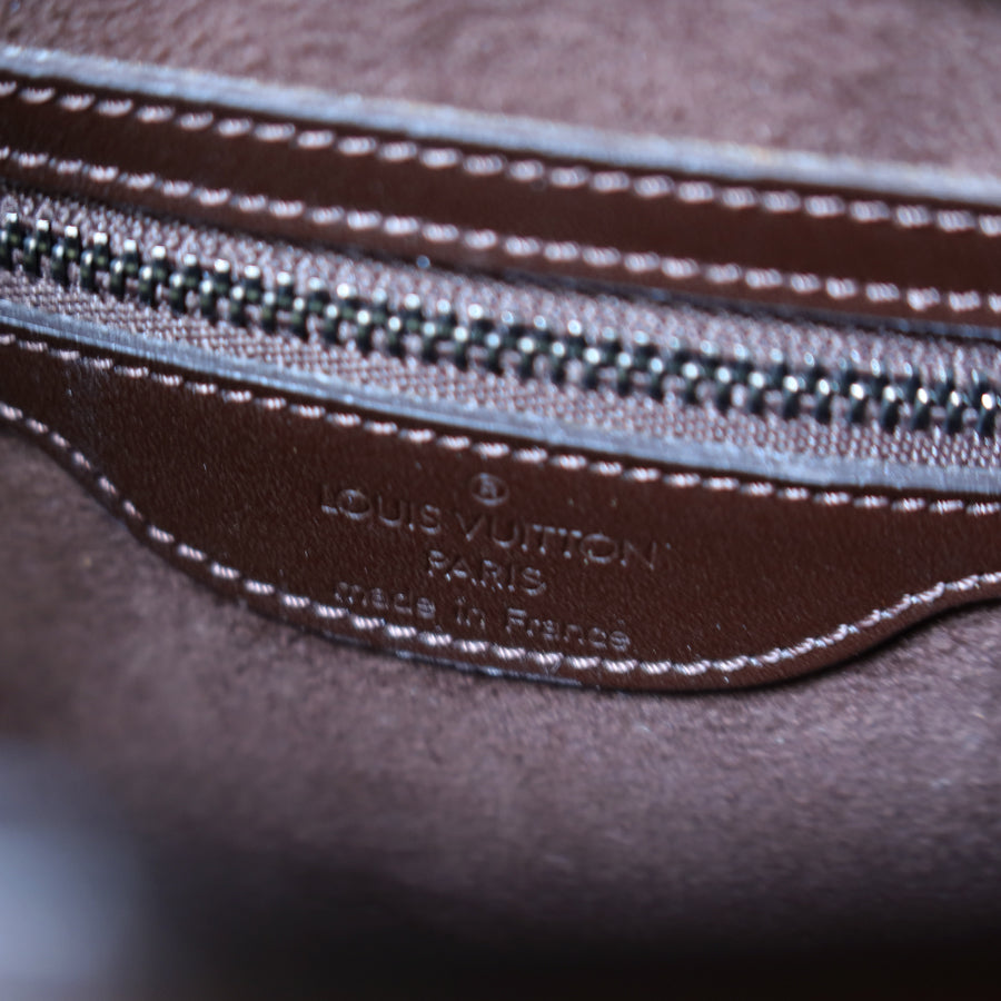 Louis Vuitton Vintage Chestnut Brown Epi Leather Verseau Shoulder Bag