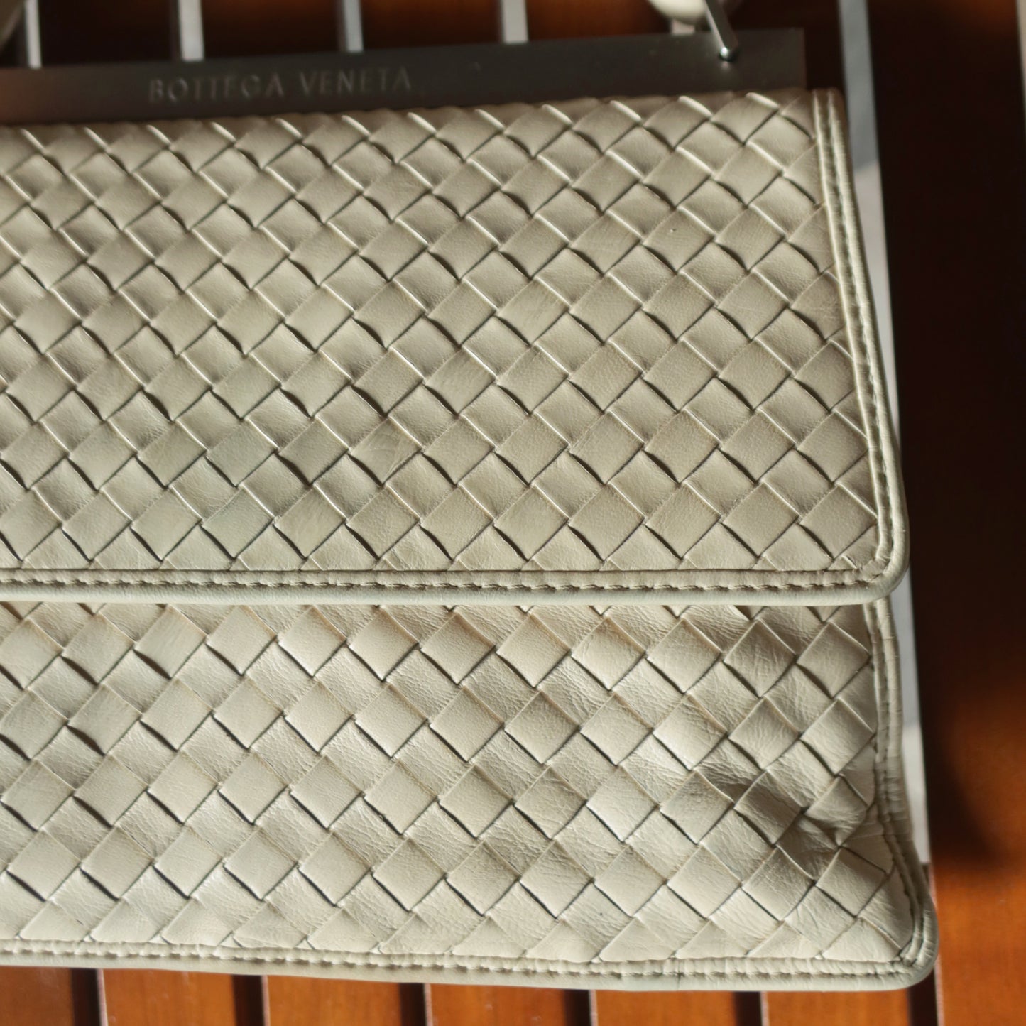 Bottega Veneta Vintage Intrecciato Leather 2way Shoulder Bag