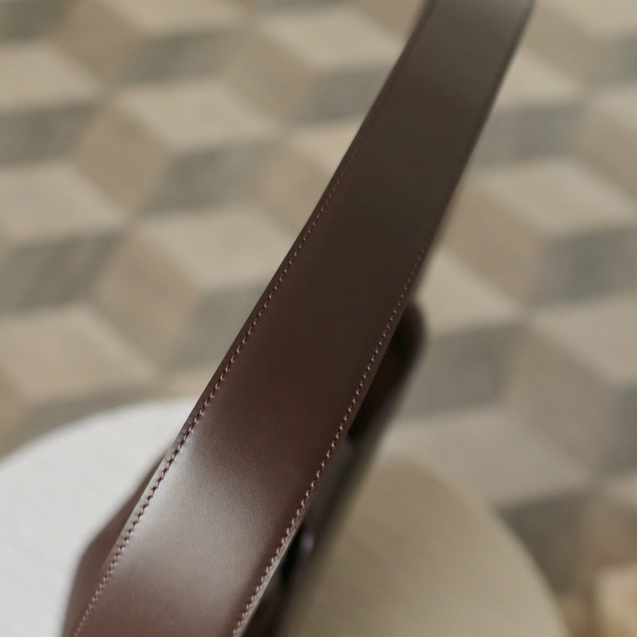 Louis Vuitton Vintage Brown Epi Leather Buckle Shoulder Bag