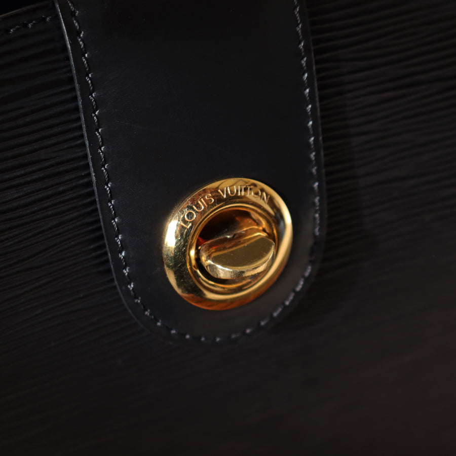 Louis Vuitton Vinage Black Epi Leather Capuchin Shoulder Bag