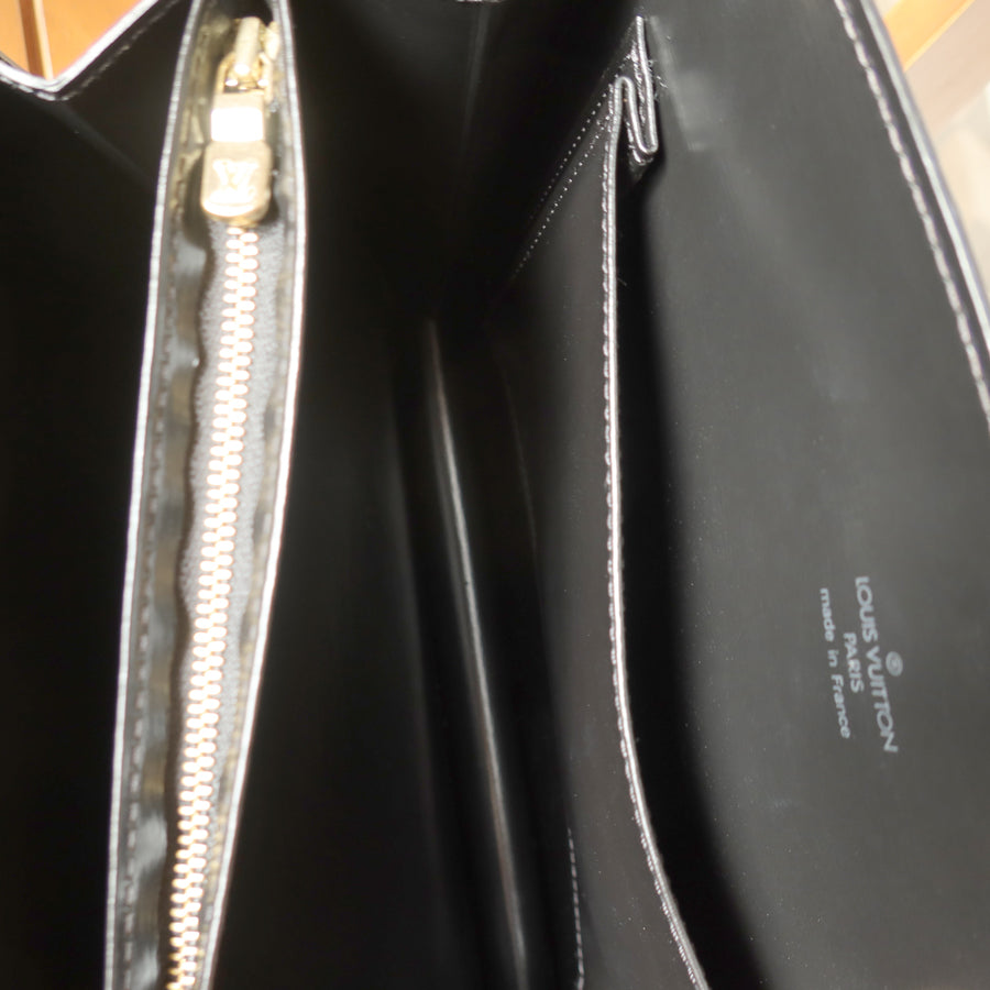 Louis Vuitton Vinage Black Epi Leather Capuchin Shoulder Bag
