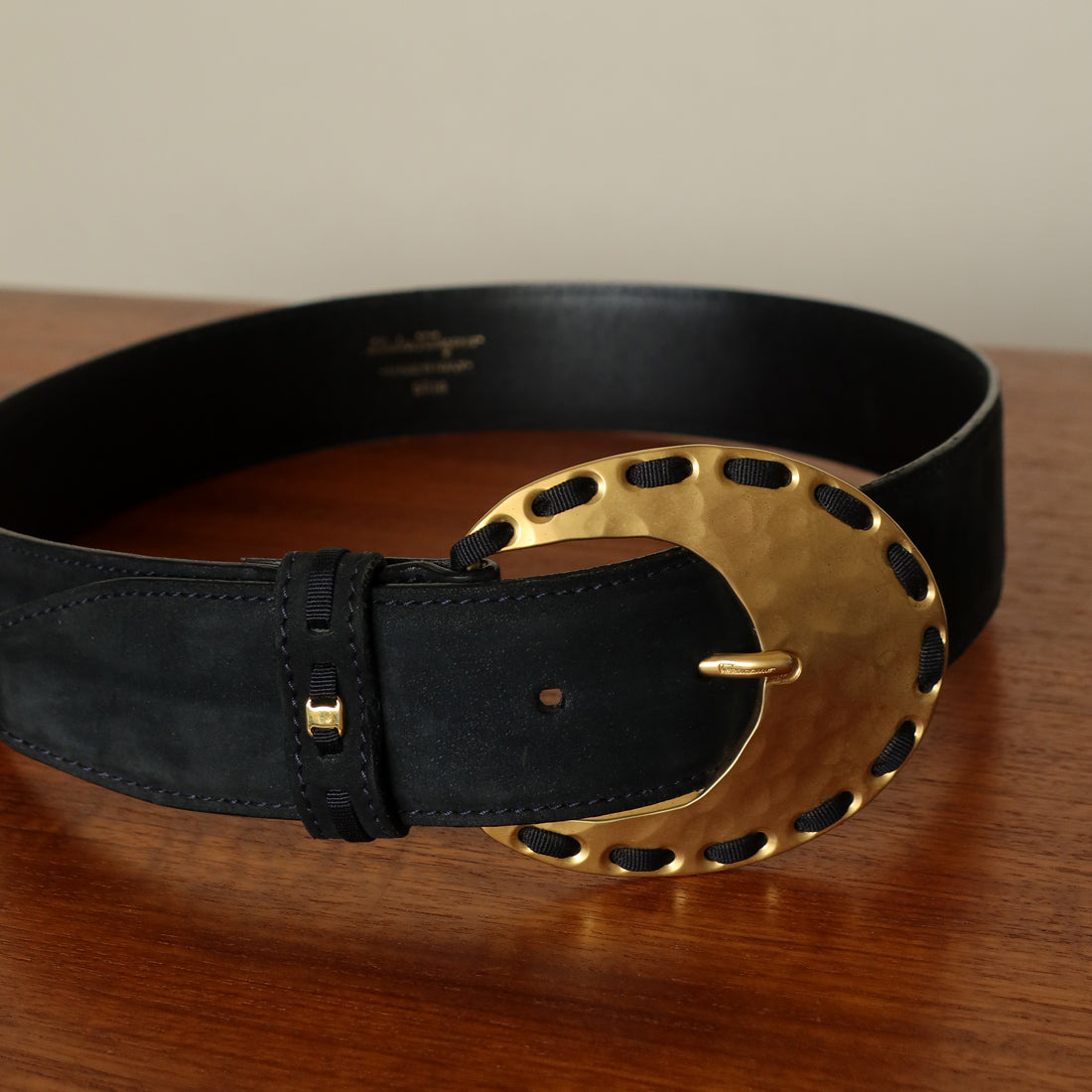 Salvatore Ferragamo Vintage Women's Belt with Mini Vara Bow