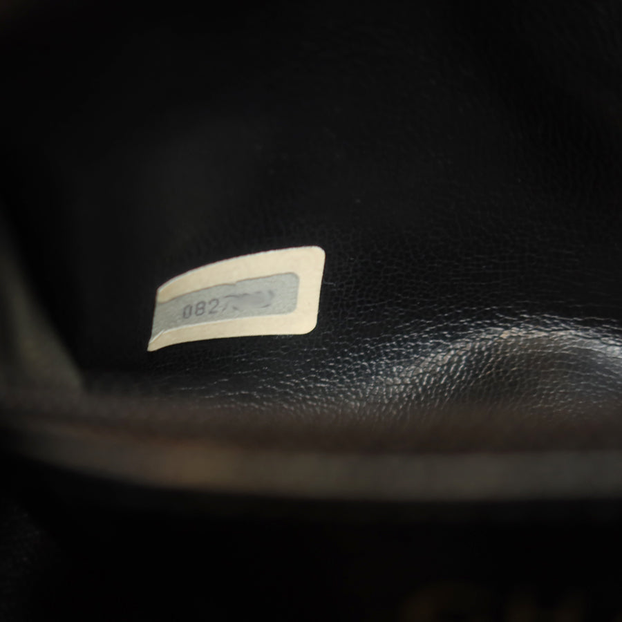 Vintage Chanel Diamond Quilted Matelasse Coco Charm Half Moon 2-way Bag