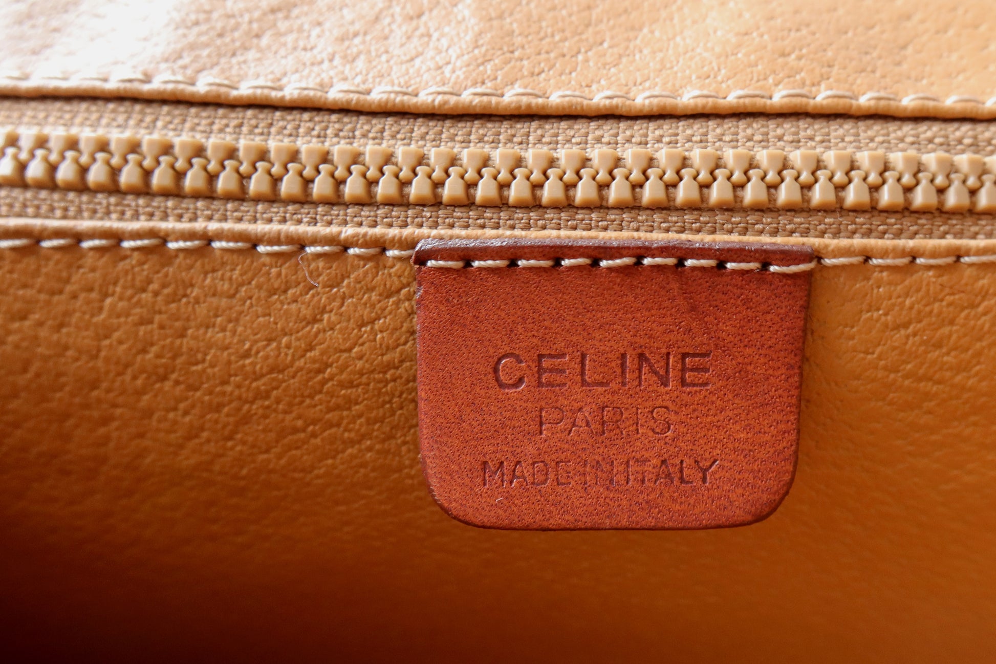 Celine Vintage Macadam 2-way Envelope Clutch Bag - The Tanpopo Room