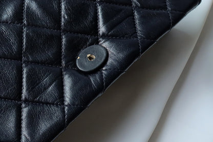 Chanel Vintage Diamond Quilted Lambskin Tassel Flap Bag