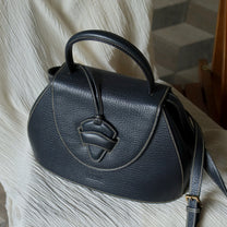 LOEWE Barcelona leather Shoulder Bag 302.74.M15 Brown