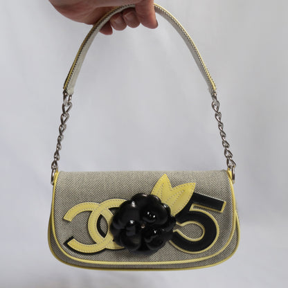 Chanel Brand New Camellia No.5 CC Mark Flap Bag