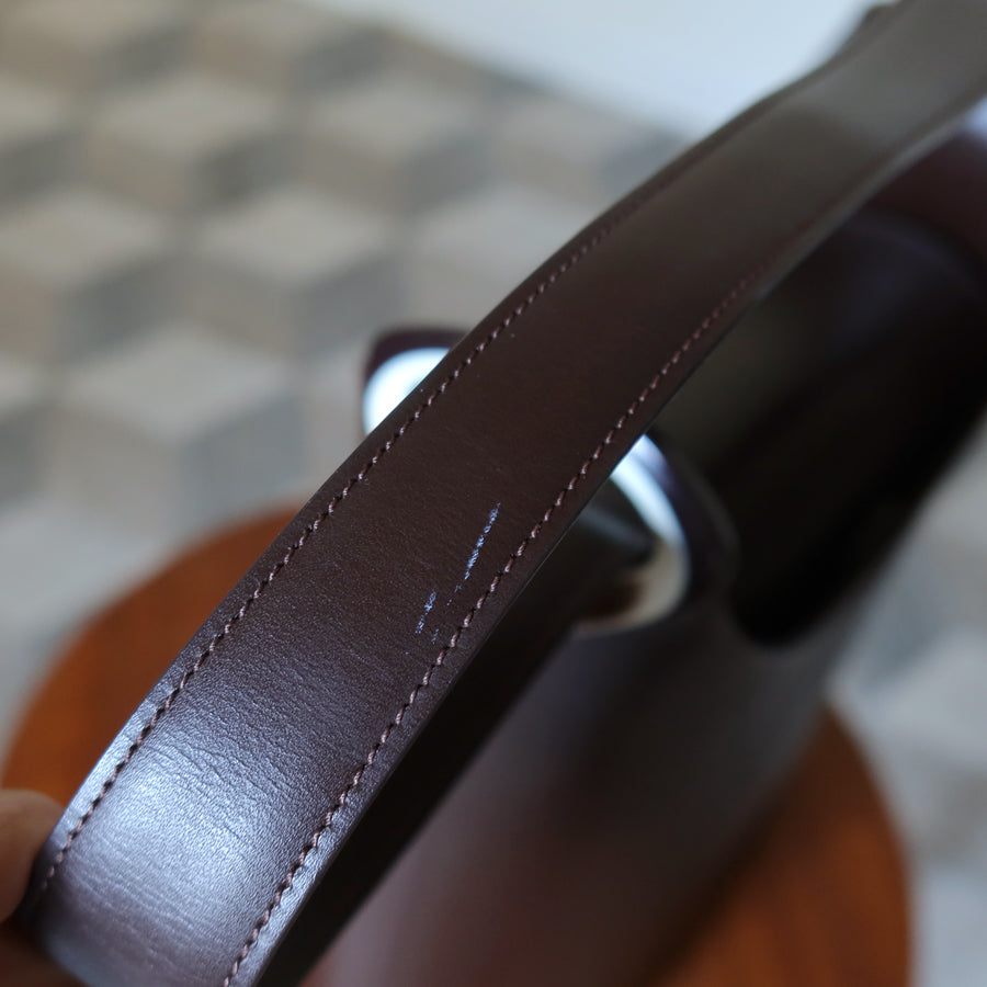 Louis Vuitton Vintage Chestnut Brown Epi Leather Verseau Shoulder Bag