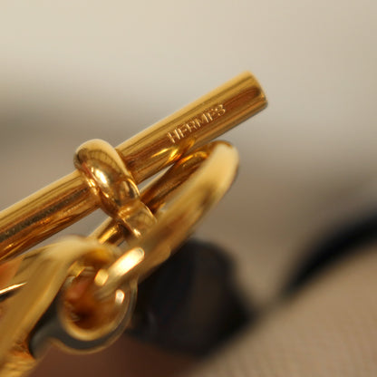 Vintage Hermès 1975 Toile Box Calf Leather 2way Bag