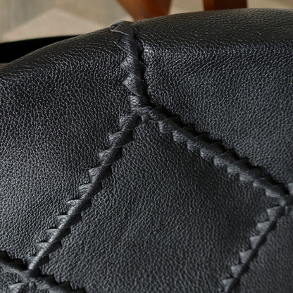 Bottega Veneta Vintage Black Intrecciato Weave Strips XL Hobo Shoulder Bag