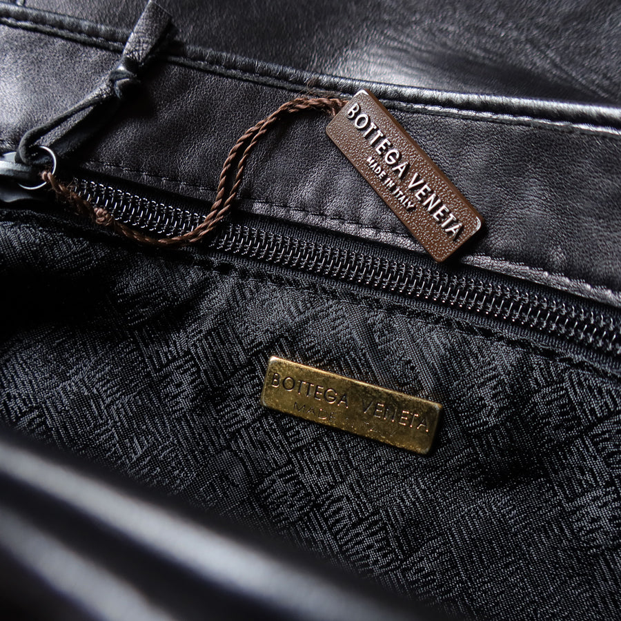 Bottega Veneta Vintage Intrecciato Weave Turn lock 2way Crossbody Shoulder Bag