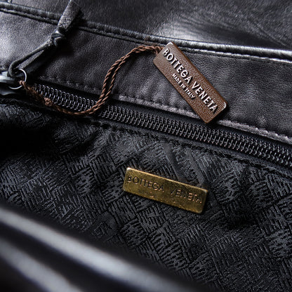 Bottega Veneta Vintage Intrecciato Weave Turn lock 2way Crossbody Shoulder Bag