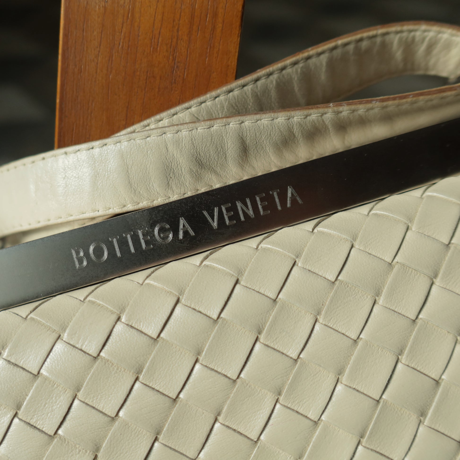 Bottega Veneta Vintage Intrecciato Leather 2way Shoulder Bag