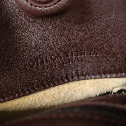 Bottega Veneta Vintage Dark Brown Medium Intrecciato Hobo Shoulder Bag [3]