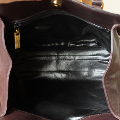 Bottega Veneta Vintage Dark Chocolate Brown Intrecciato Leather 2way Shoulder Bag