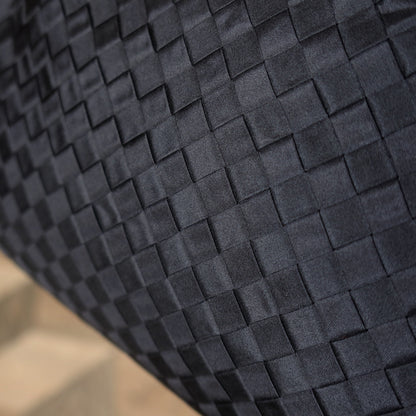 Bottega Veneta Vintage Black Intrecciato Pochette 3way Bag