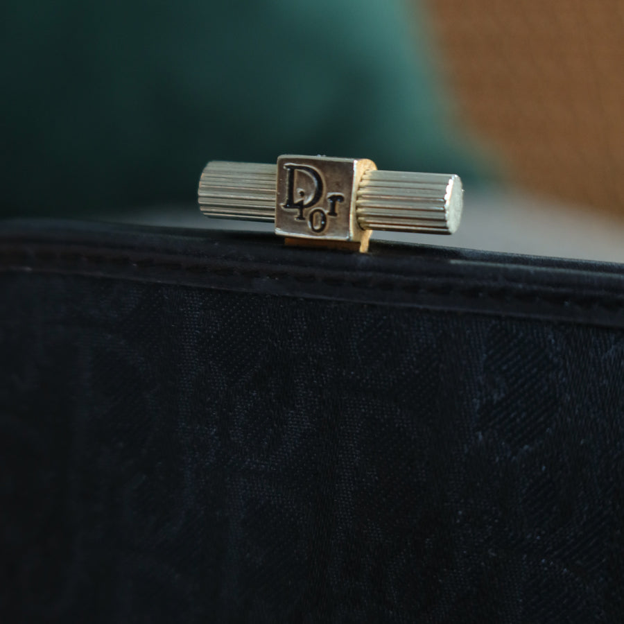 Christian Dior Vintage Trotter Oblique Monogram Daily Small Pouch Case