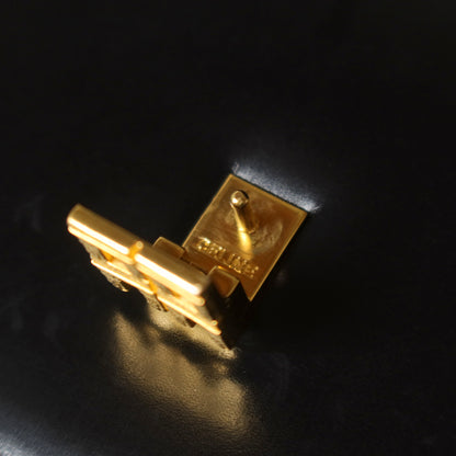 Rare Celine Vintage Leather x Suede Arc de Triphome Top Handle Flap Bag