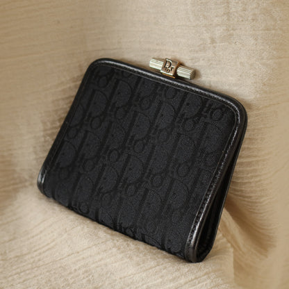 Christian Dior Vintage Trotter Oblique Monogram Daily Small Pouch Case