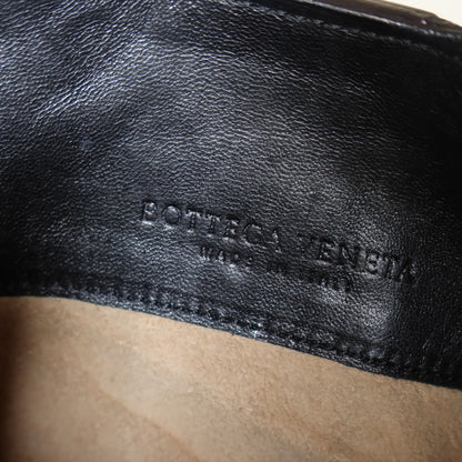 Bottega Veneta Vintage Black Intrecciato Leather Belt Hobo Shoulder Bag