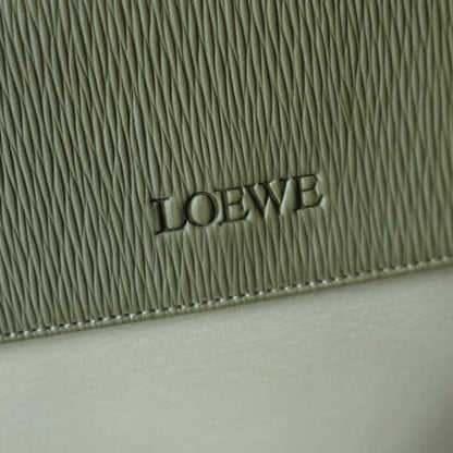 Loewe Vintage Pastel Green Dual Tone Velazquez Leather 2way Shoulder Bag