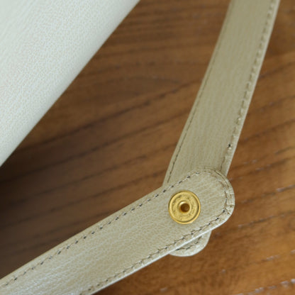 Loewe Vintage Pastel Green Dual Tone Velazquez Leather 2way Shoulder Bag