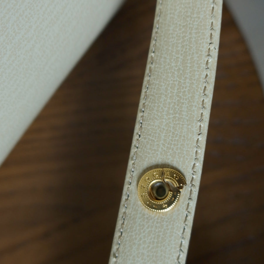 Loewe Vintage Pastel Green Dual Tone Velazquez Leather 2way Shoulder Bag