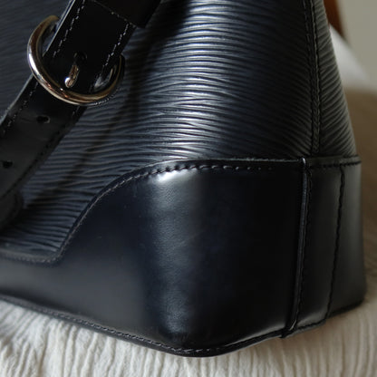 Louis Vuitton Vinage Black Epi Leather Beverly Trunk Shoulder Bag
