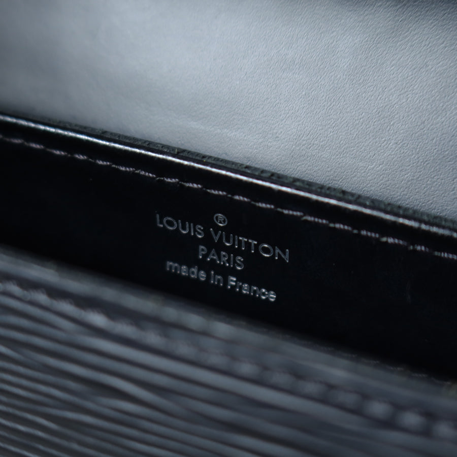 Louis Vuitton Vinage Black Epi Leather Beverly Trunk Shoulder Bag