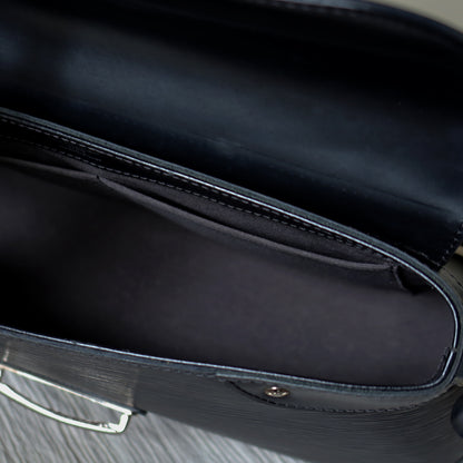 Louis Vuitton Vinage Black Epi Leather Beverly Trunk Shoulder Bag