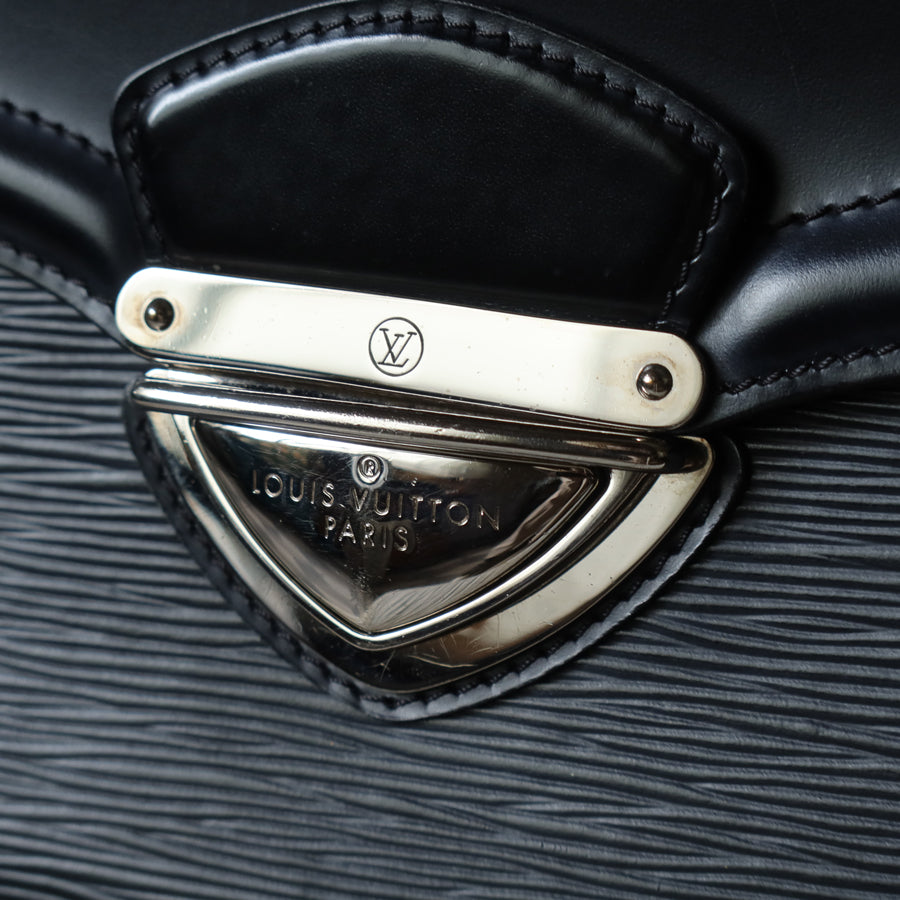 Louis Vuitton Vinage Black Epi Leather Beverly Trunk Shoulder Bag
