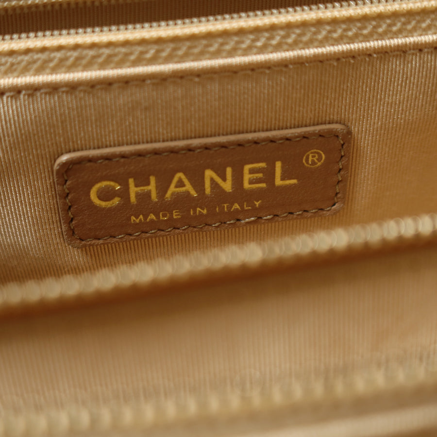 Chanel Vintage Black Lambskin 2.55 Chevron Gabrielle 2way Shoulder Bag