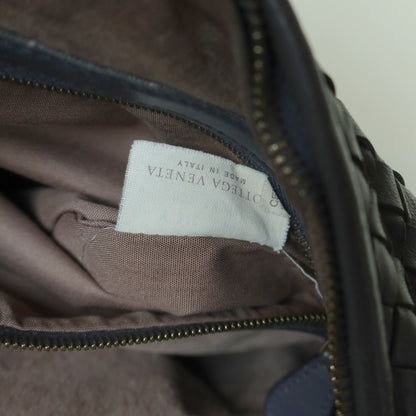 Bottega Veneta Vintage Dusty Blue Intrecciato Leather Veneta Hobo Shoulder Bag