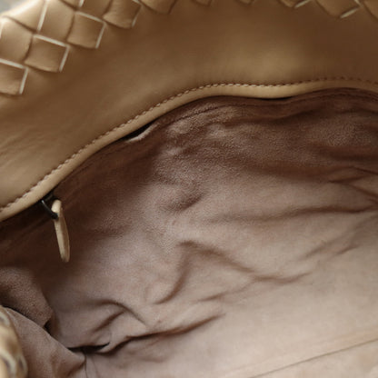 Bottega Veneta Vintage Taupe Intrecciato Leather Cesta Shoulder Tote Bag