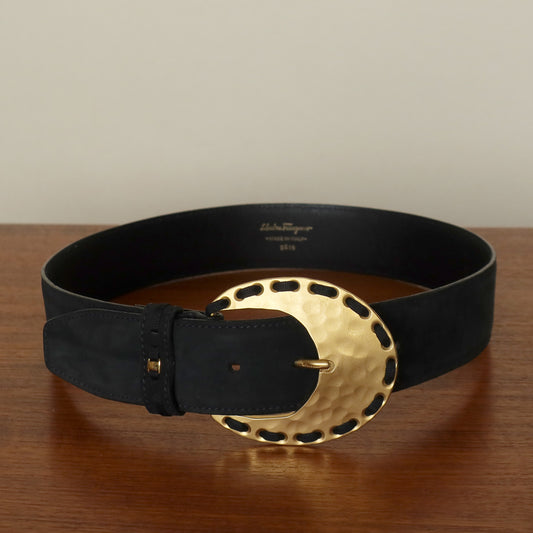 Salvatore Ferragamo Vintage Women's Belt with Mini Vara Bow