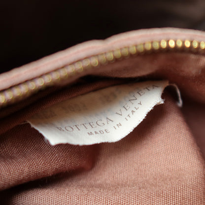 Bottega Veneta Vintage Lilac purple Intrecciato Ring Hobo Shoulder Flap Bag