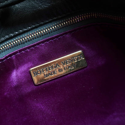 Bottega Veneta Vintage Dark Green Intrecciato Weave Braided Strap Bucket Bag